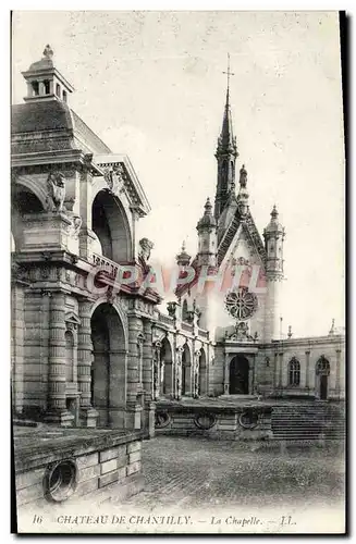 Cartes postales Chateau De Chantilly La Chapelle