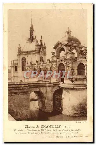 Cartes postales Chateau De Chantilly