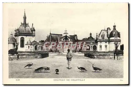 Cartes postales Chateau De Chantilly