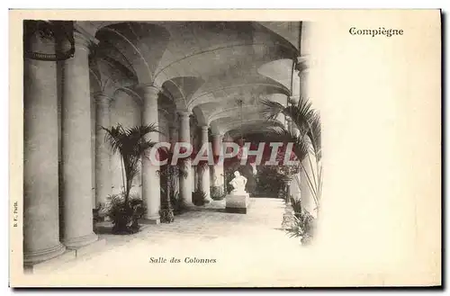 Ansichtskarte AK Compiegne Salle Des Colonnes