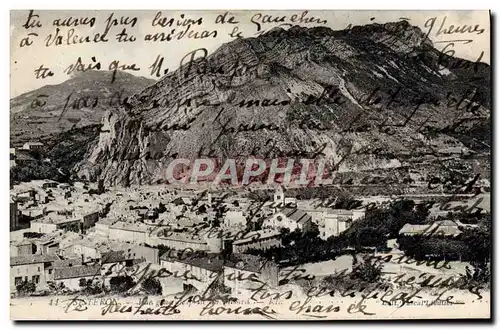 Cartes postales Sisteron Vue generale
