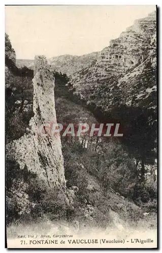 Cartes postales Fontaine De Vaucluse L&#39Aiguille