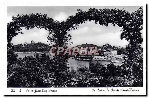 Cartes postales Saint Jean Cap Ferrat Le port et la pointe Saint Hospice