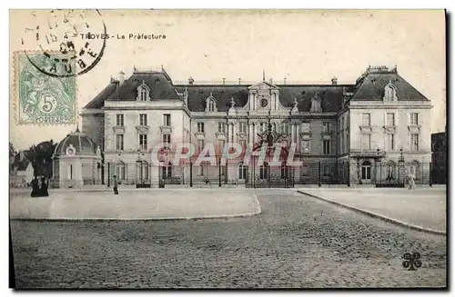 Cartes postales Troyes La Prefecture