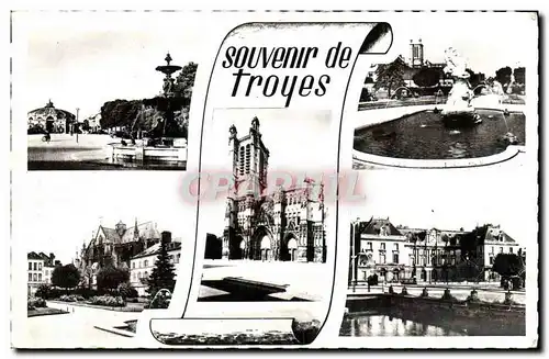 Cartes postales moderne Souvenir De Troyes