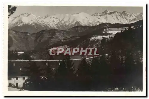 Cartes postales Peira Cava La chaine des Alpes