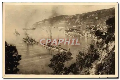 Ansichtskarte AK Villefranche La Rade Bateaux