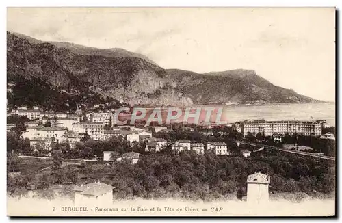 Ansichtskarte AK Beaulieu Panorama Sur La Baie Et La Tete De Chien