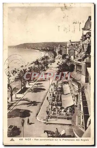 Ansichtskarte AK Nice Vue Panoramique Sur La Promenade Des Anglais