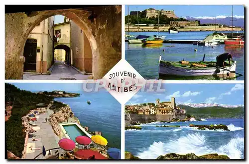 Cartes postales moderne Souvenir De Antibes