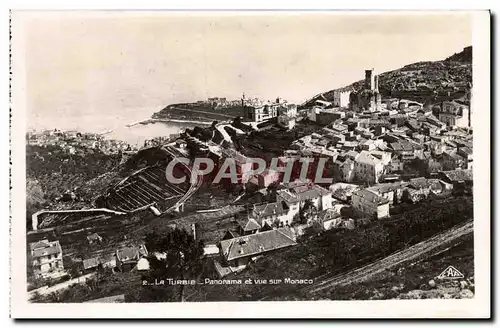 Ansichtskarte AK La Turbie Panorama Et Vue Sur Monaco