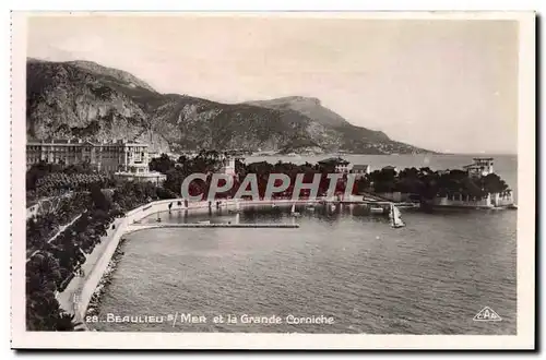 Ansichtskarte AK Beaulieu Sur Mer Et La Grande Corniche