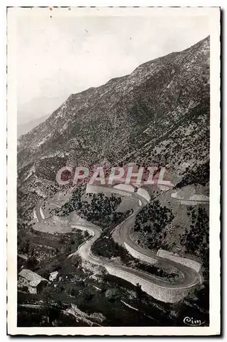 Cartes postales moderne La Bollene Vesubie La Route De Turini Remarquee Par Les Touristes