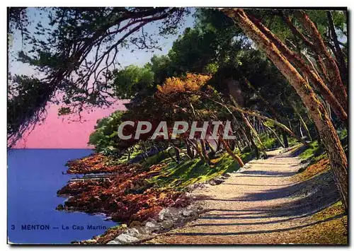 Cartes postales Menton Le Cap Martin