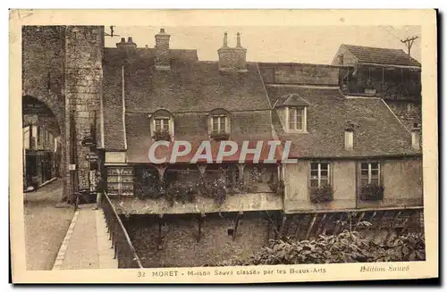 Cartes postales Moret Maison Sauve Clases Par Les Beaux Arts