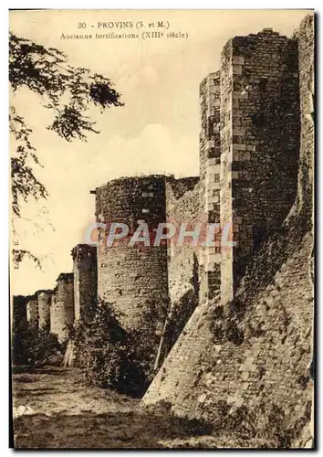 Cartes postales Provins Ancienne Fortifications