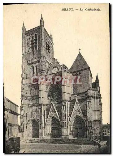 Cartes postales Meaux La Cathedrale