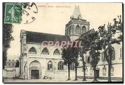 Ansichtskarte AK Evreux Eglise St Taurin