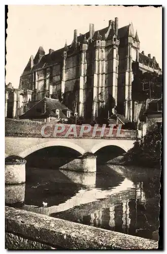 Cartes postales moderne Chateaudun La Facade nord du chateau et le Loir