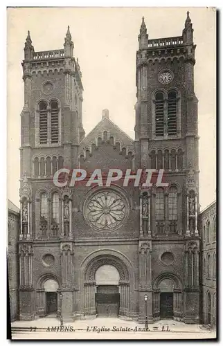 Ansichtskarte AK Amiens L&#39Eglise Saint Anne