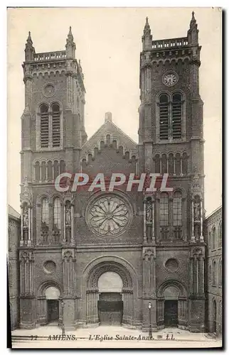 Cartes postales Amiens L&#39Eglise Saint Anne