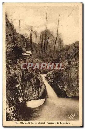 Cartes postales Thouars Cascade de Pommiers