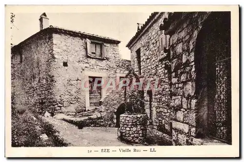 Cartes postales Eze Vieille Rue