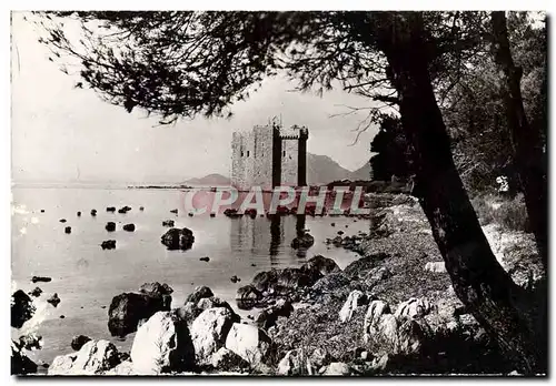 Moderne Karte Ile de Lerins Saint Honorat L&#39ancien monastere fortifie