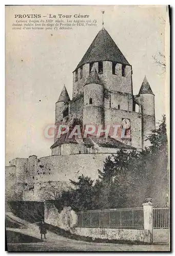 Cartes postales Provins La Tour Cesar