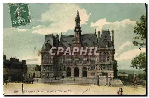 Cartes postales Versailles L&#39Hotel de Ville