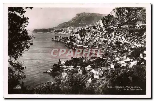 Cartes postales Monaco Vue generale de la Principaute