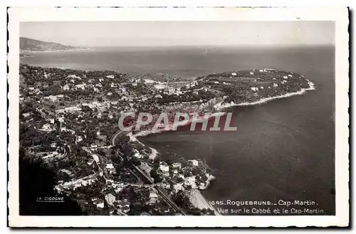 Ansichtskarte AK Roquebrune Cap Martin Vue Sur le Cabbe et le Cap Martin