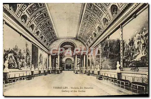 Ansichtskarte AK Versailles Galerie des Batailles