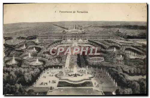 Cartes postales Versailles Panorama