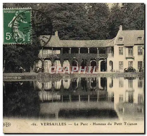 Ansichtskarte AK Versailles Le Parc Hameau du Petit Trianon Maison de la reine