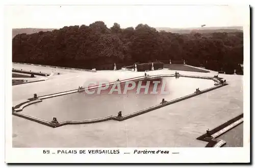 Cartes postales Palais De Versailles Parterre d&#39eau