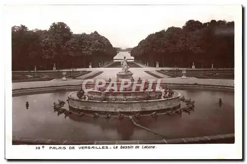 Ansichtskarte AK Palais De Versailles Le Bassin de Latone