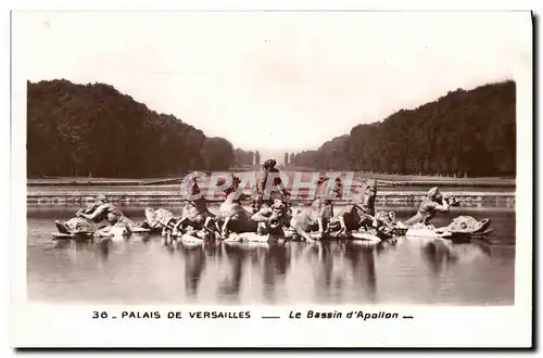 Ansichtskarte AK Palais De Versailles Le Bassin d&#39Apollon