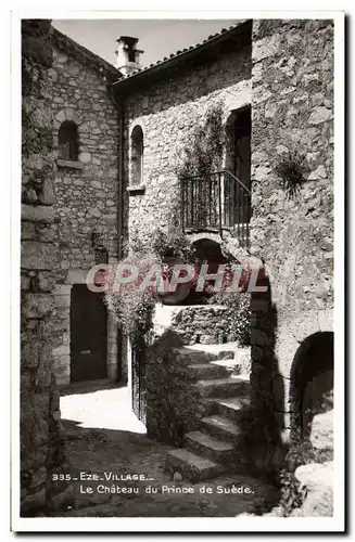 Cartes postales moderne Eze Le Village Le Chateau du Prince de Suede