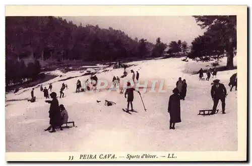 Cartes postales Peira Cava sports d&#39Hiver Luge