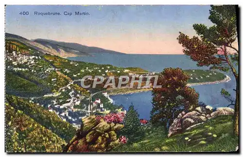 Cartes postales Roquebrune Cap Martin