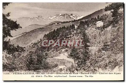 Ansichtskarte AK Peira Cava Environs de Nice Saison d&#39Ete