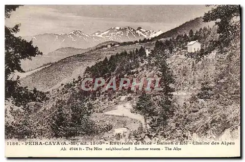 Cartes postales Peira Cava Environs de Nice Saison d&#39Ete