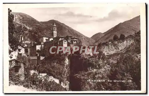 Cartes postales Luceram Vue Generale