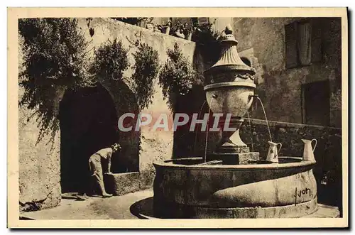 Ansichtskarte AK Saint Paul la vieille fontaine