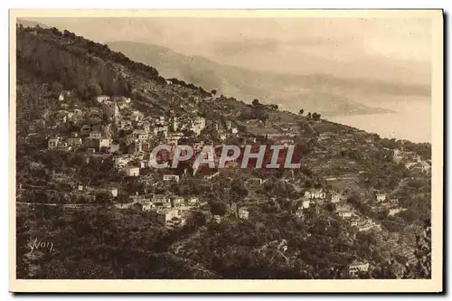 Ansichtskarte AK Roquebrune Le Village Vu de la Grande Corniche