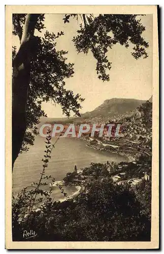 Cartes postales Monte Carlo Vu de Roquebrune