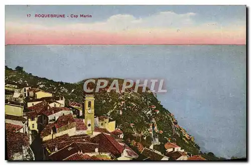 Cartes postales Roquebrune Cap Martin