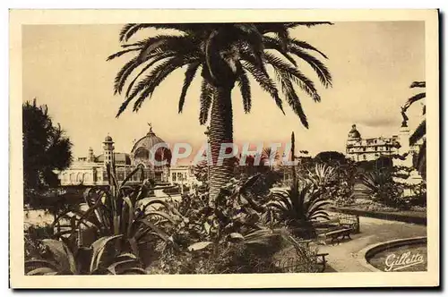 Cartes postales Nice Un Coin des Jardins