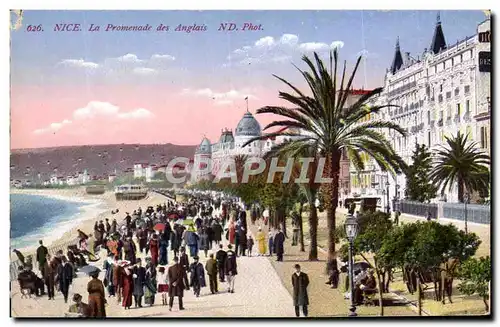 Cartes postales Nice La Promenade des Anglais